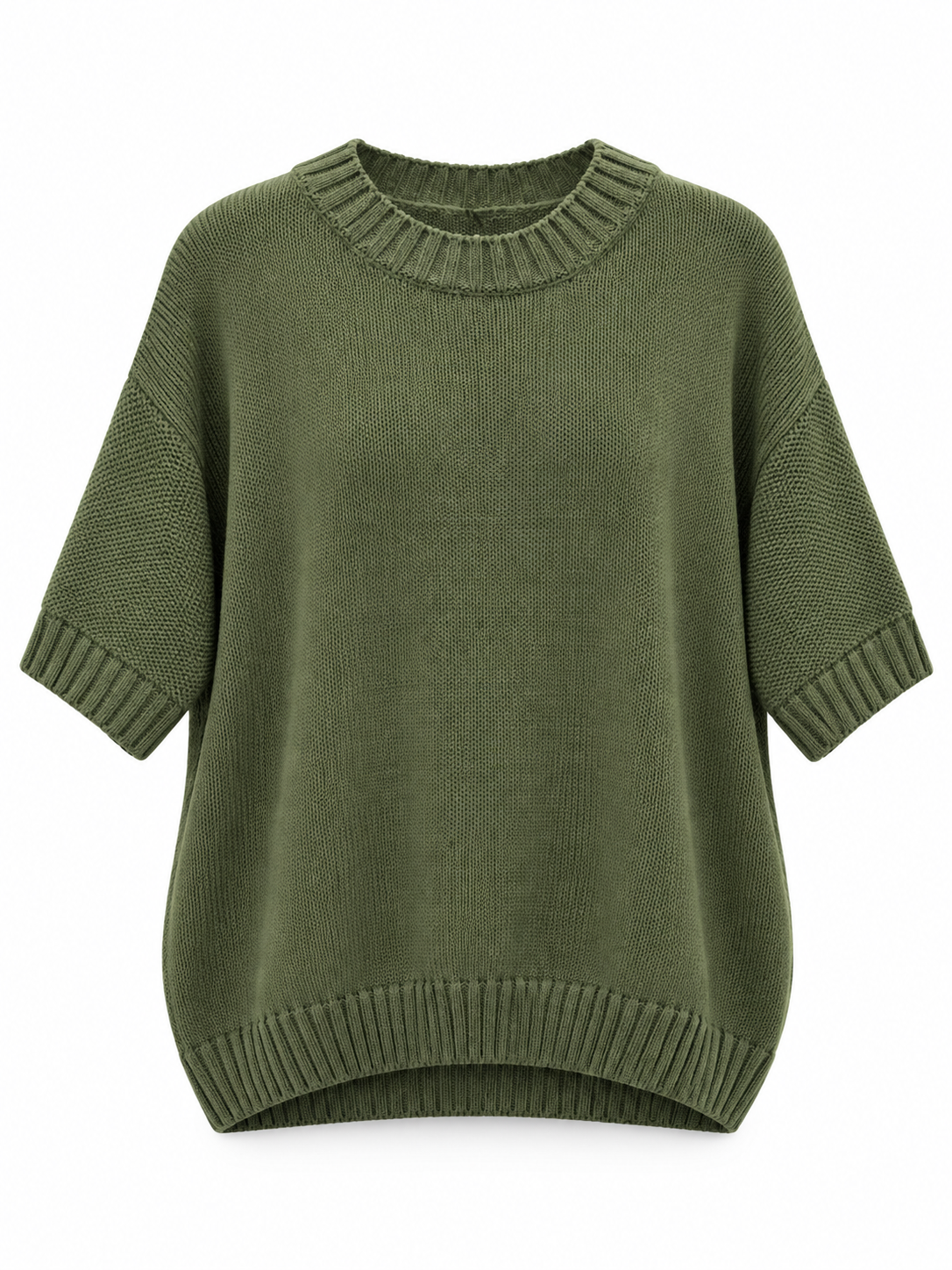 Relaxed Fit Knit Sweater