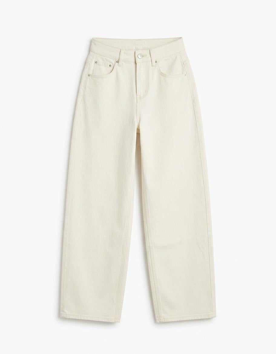 Ivory Relaxed Jeans