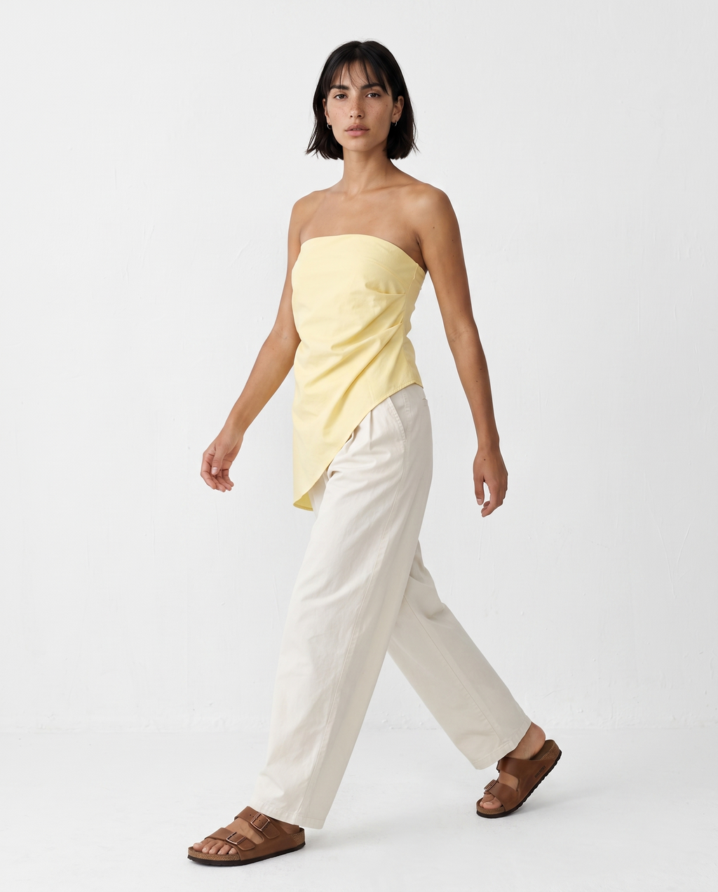 Draped Asymmetry Top