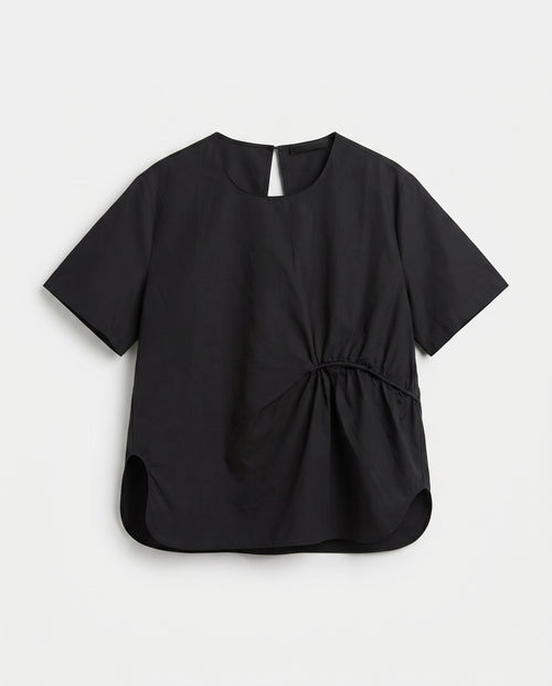 Asymmetric Gather Blouse