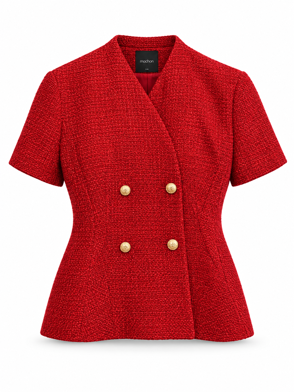 Tweed Blazer and Midi Skirt Set