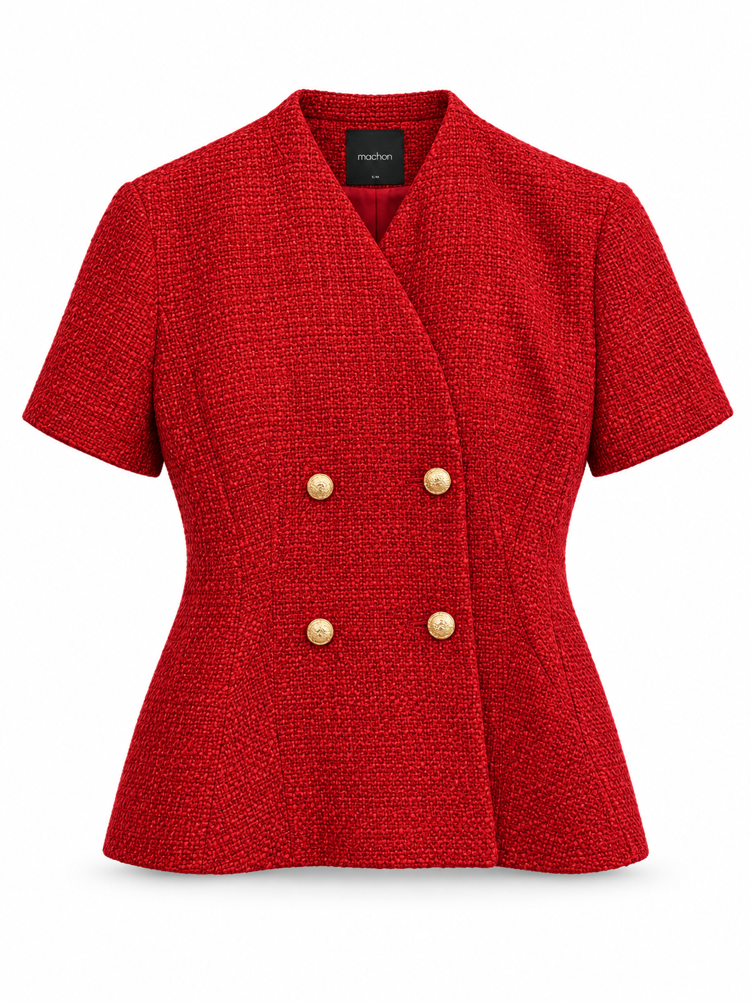 Tweed Blazer and Midi Skirt Set