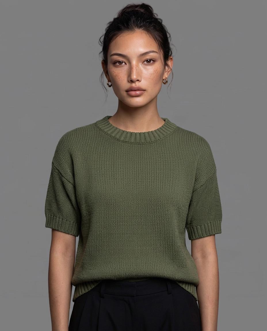 Relaxed Fit Knit Sweater