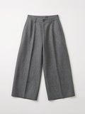 Grey Wide-Leg Trousers