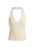 Ribbed Halter Top