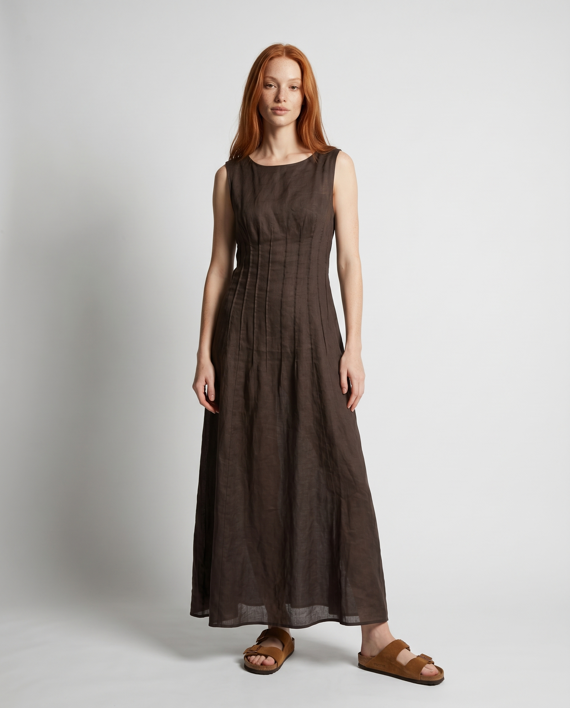 Linen Grace Maxi Dress