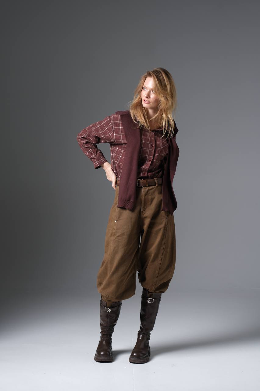 Классическая клетчатая рубашка