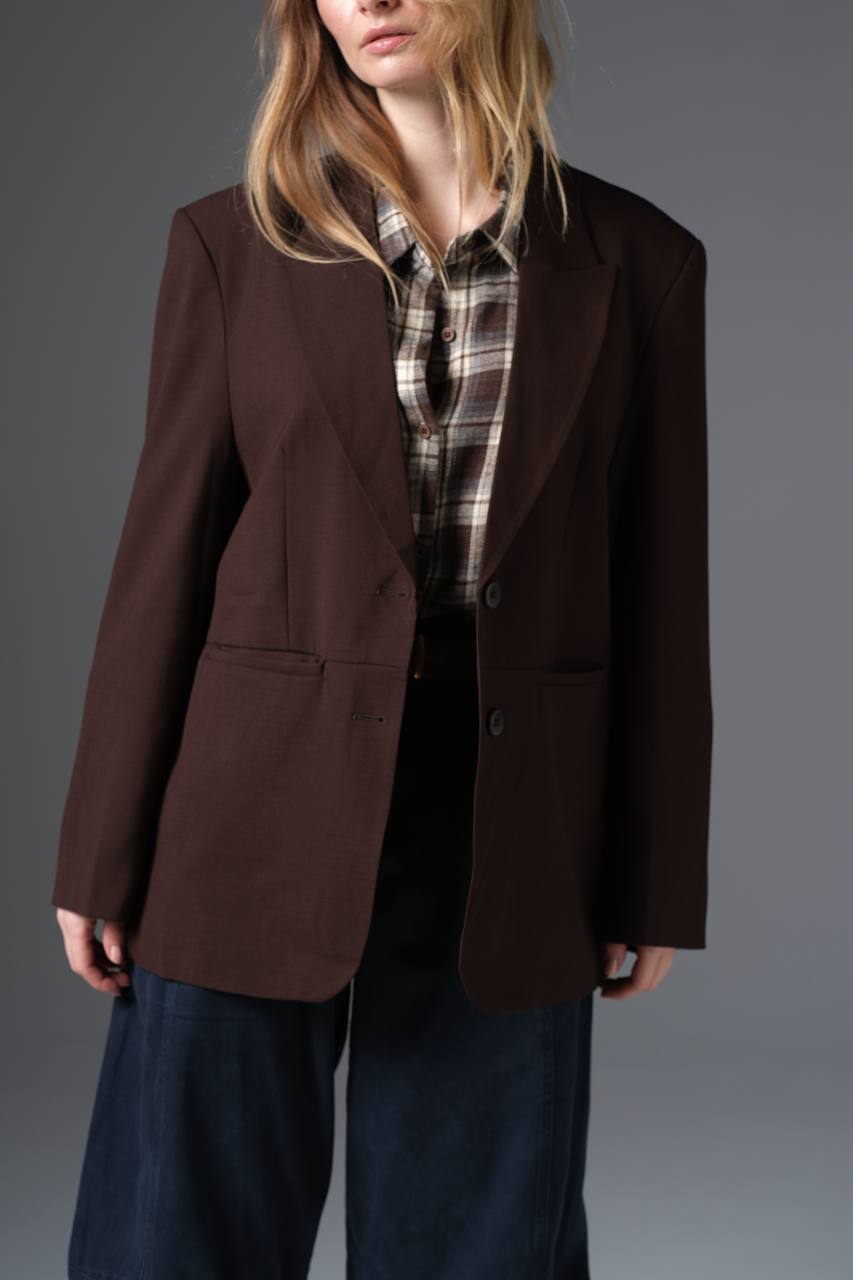 Soft-Structure Suit Blazer