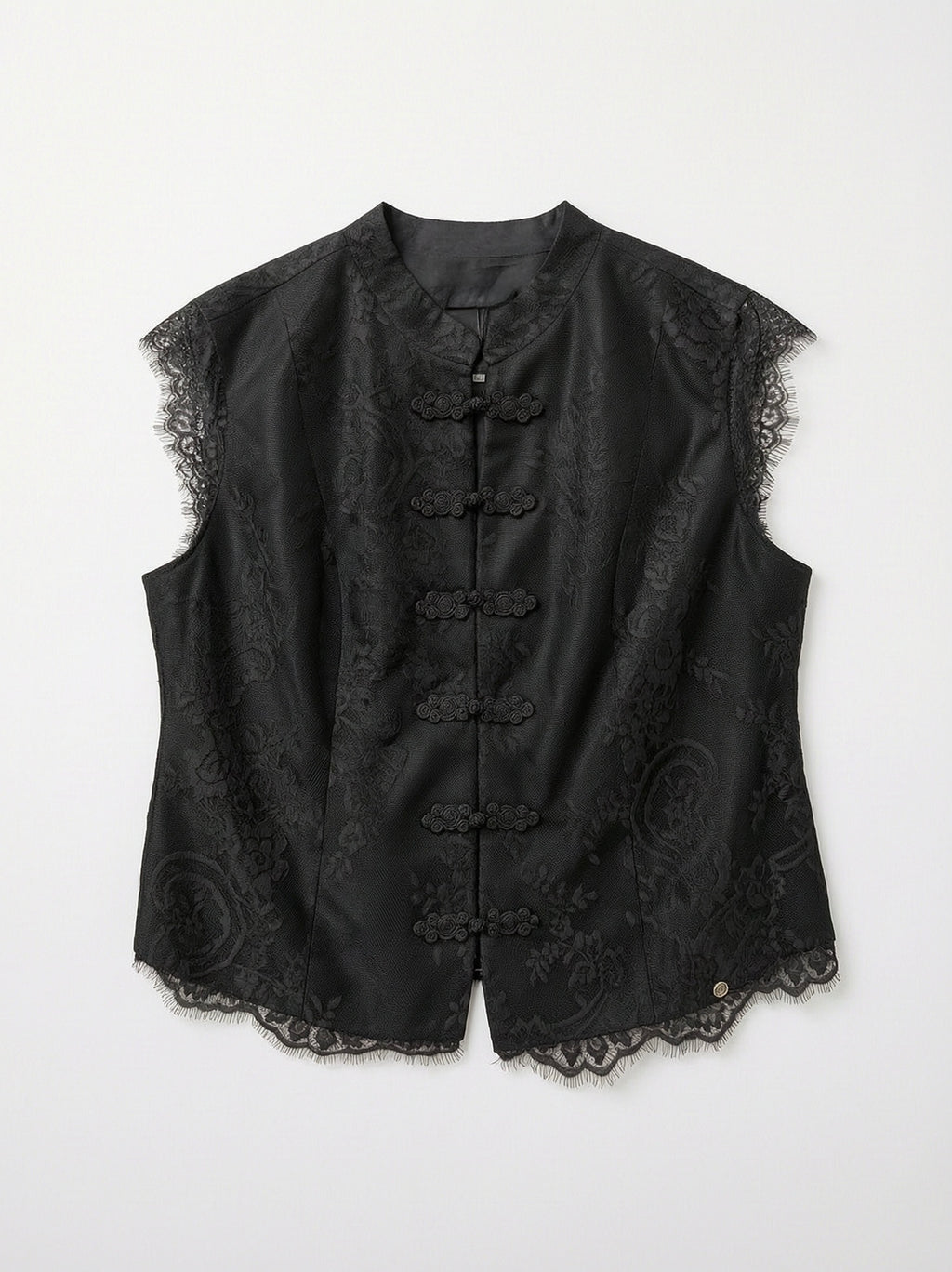 Midnight Lace Vest
