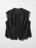 Midnight Lace Vest