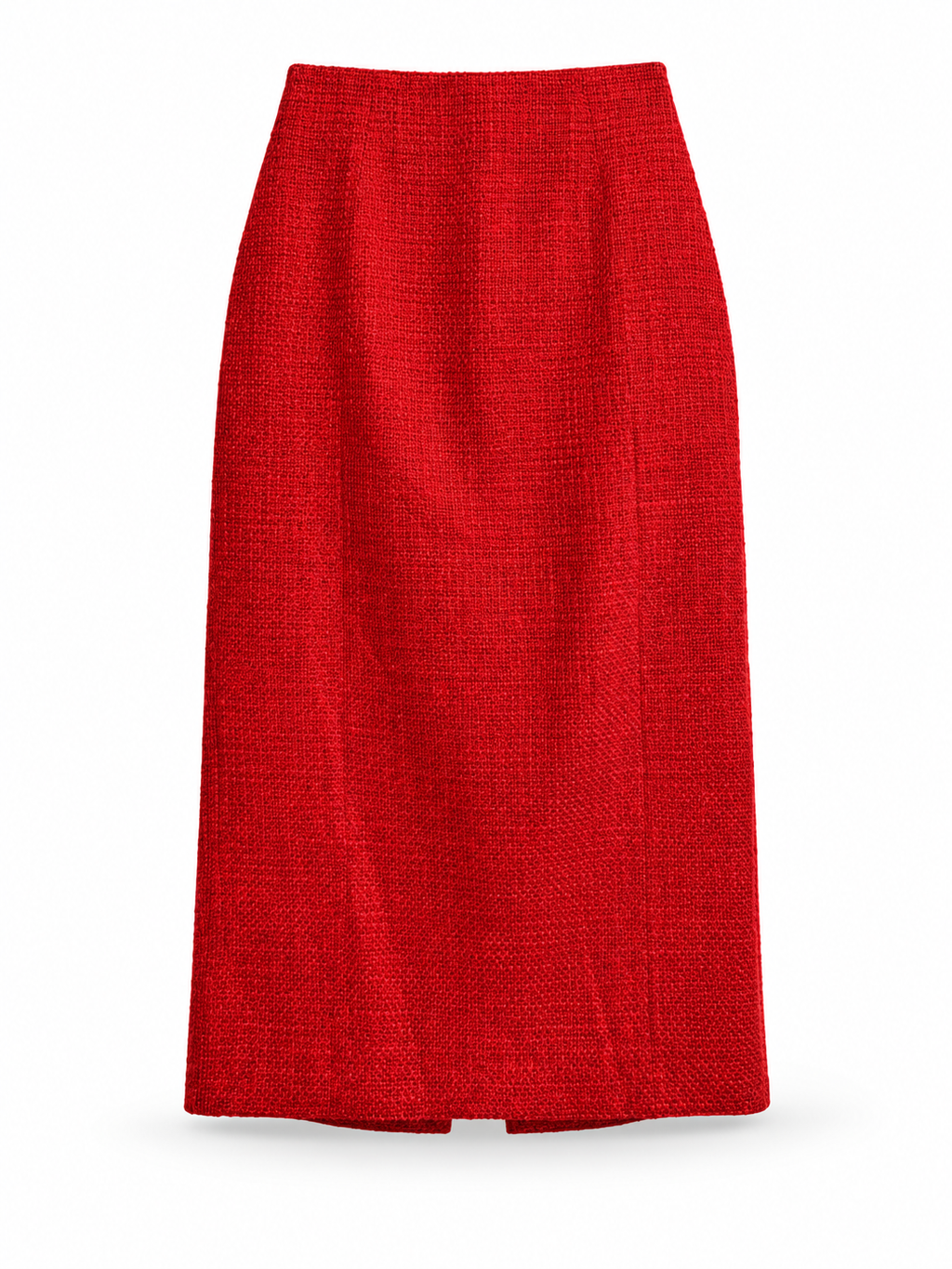 Tweed Blazer and Midi Skirt Set
