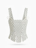 Lace-Up Corset Top