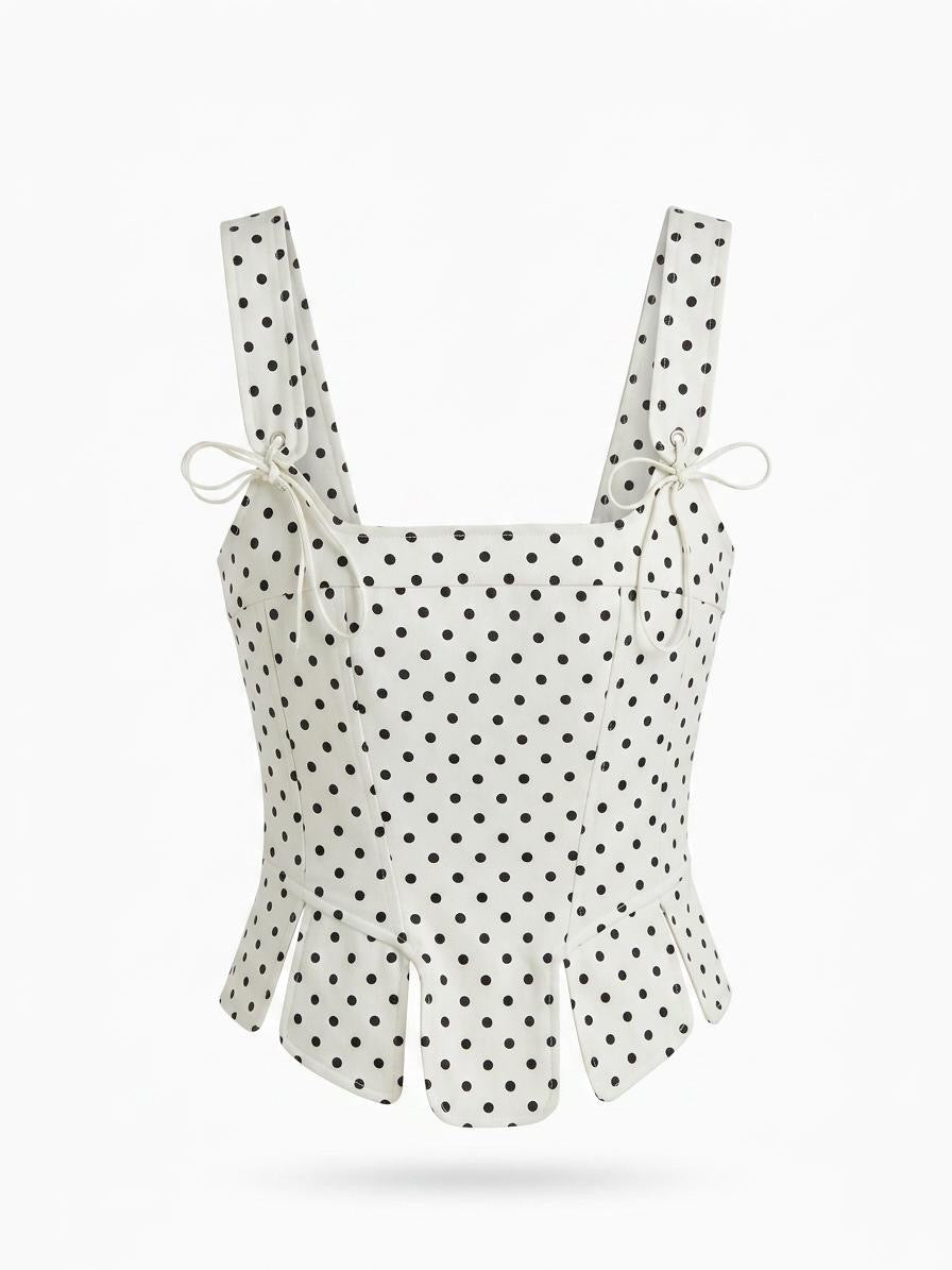Lace-Up Corset Top