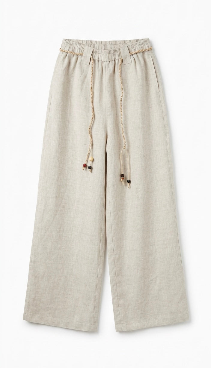 Boho Linen Palazzo