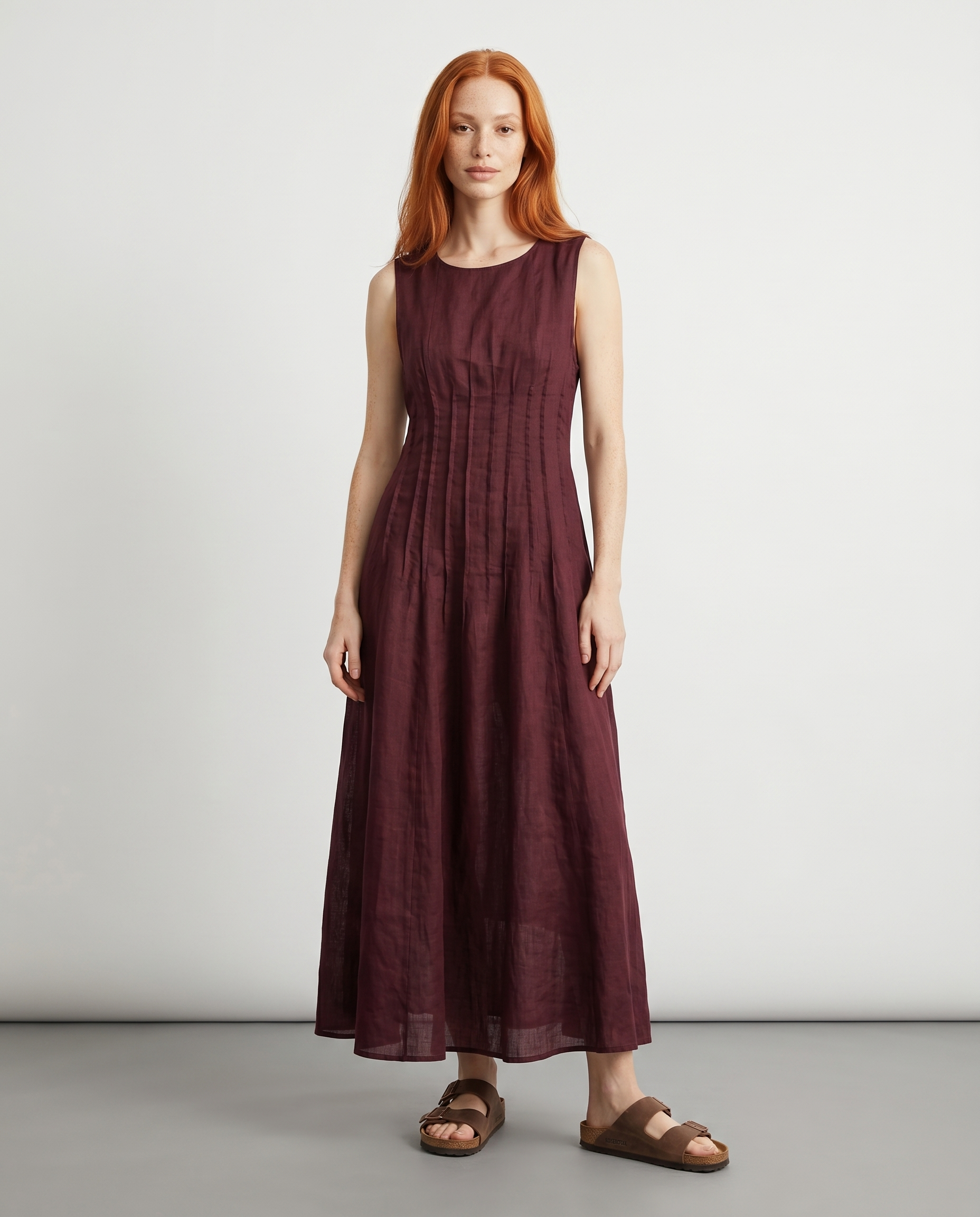 Linen Grace Maxi Dress
