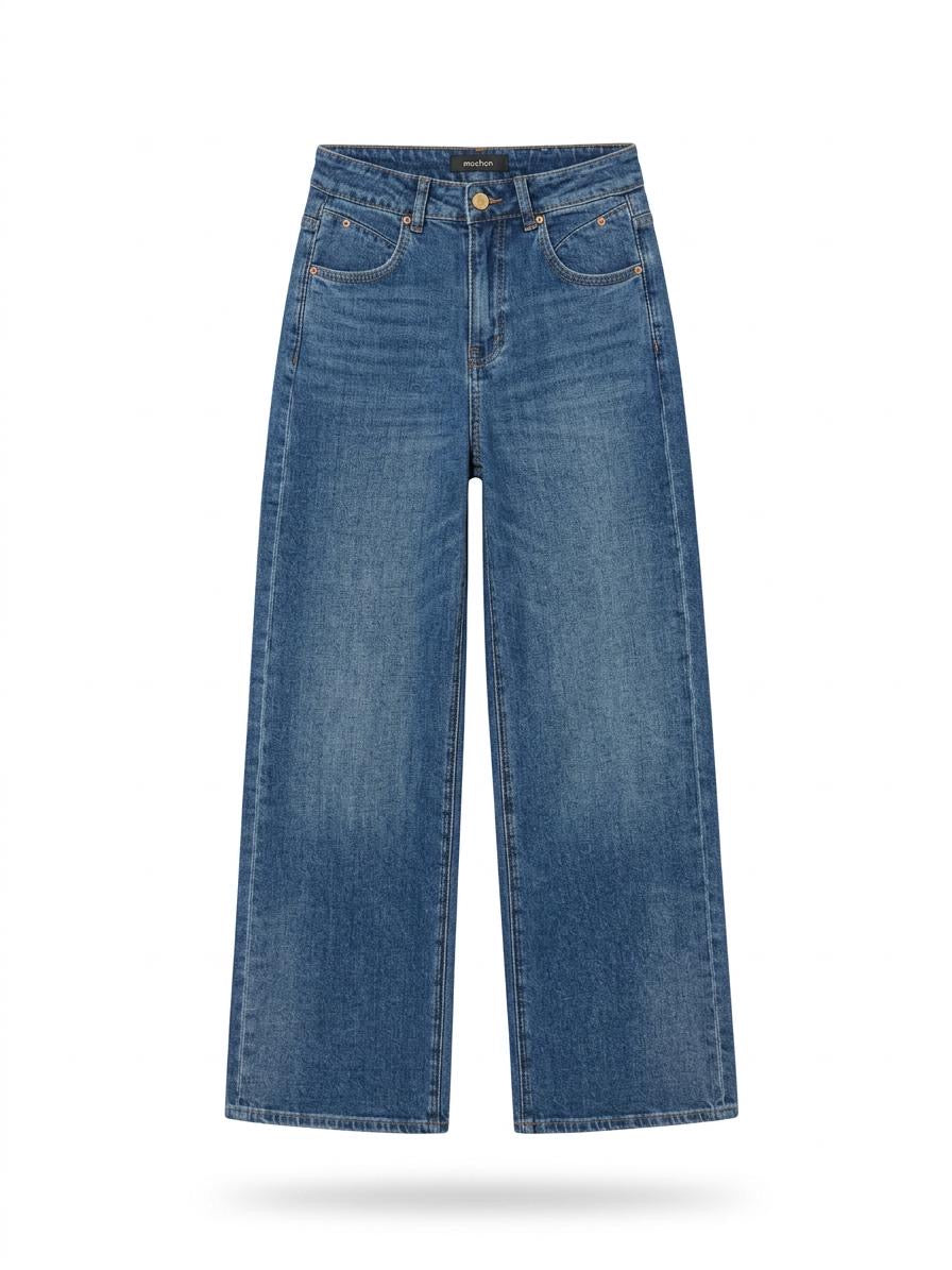 Classic Wide Leg Jeans