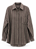Relaxed Fit Striped Shirt