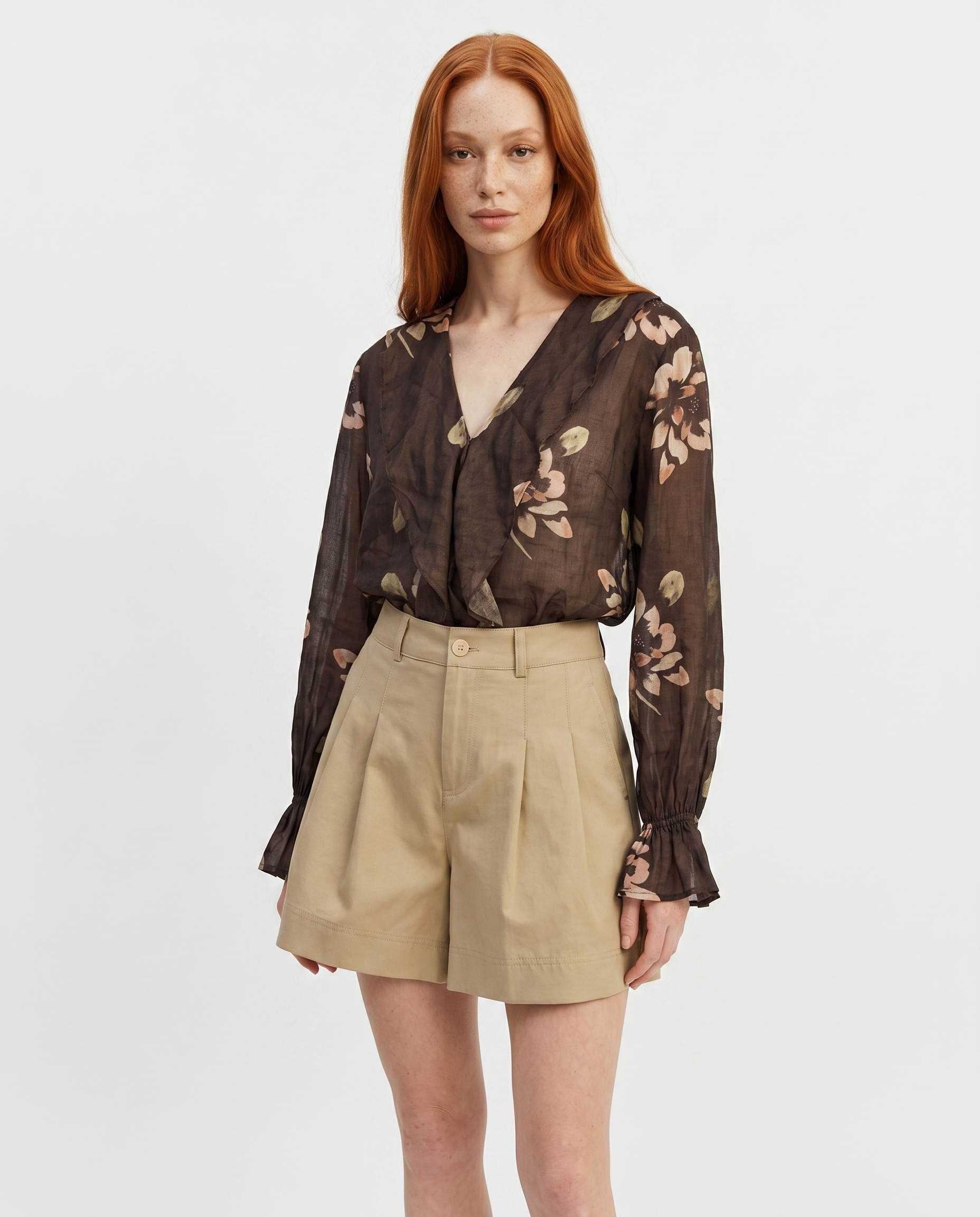Amelia Pleated Shorts