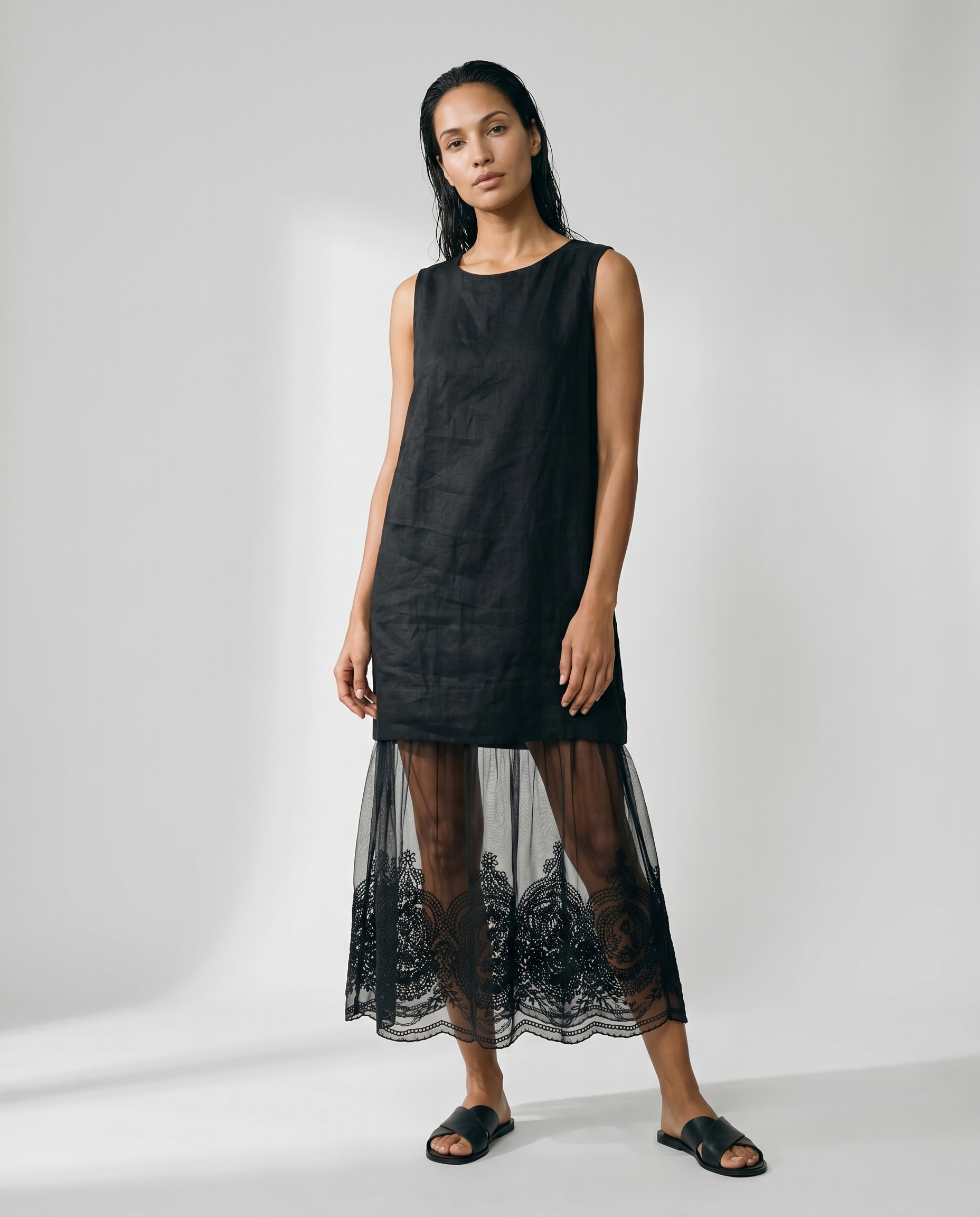 Midnight Lace Dress