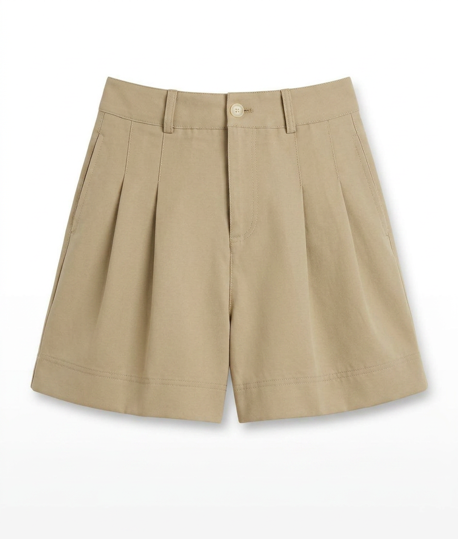 Amelia Pleated Shorts