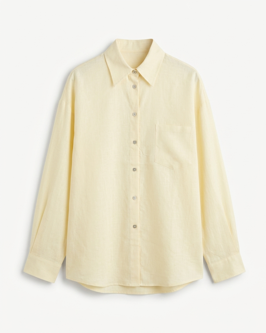 Buttercream Linen Shirt