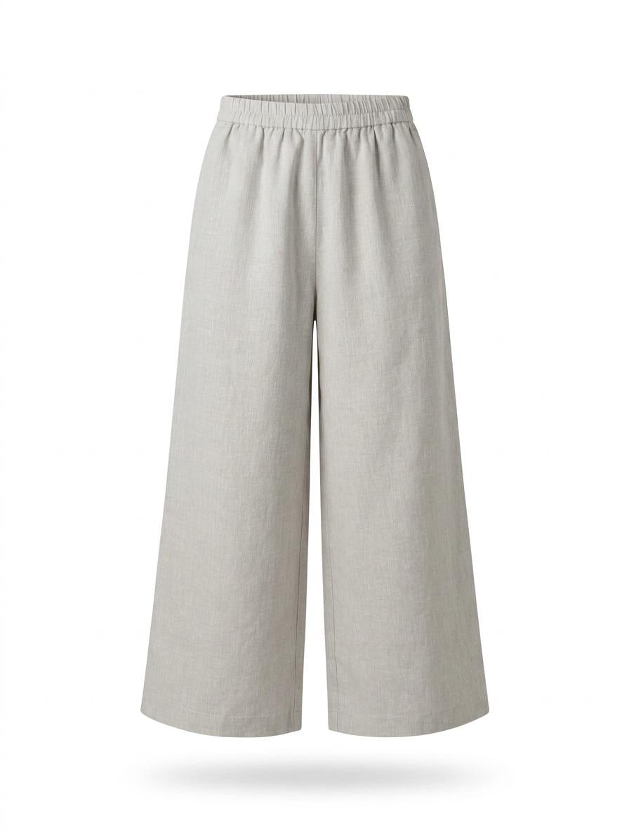 Linen Wide Leg Pants
