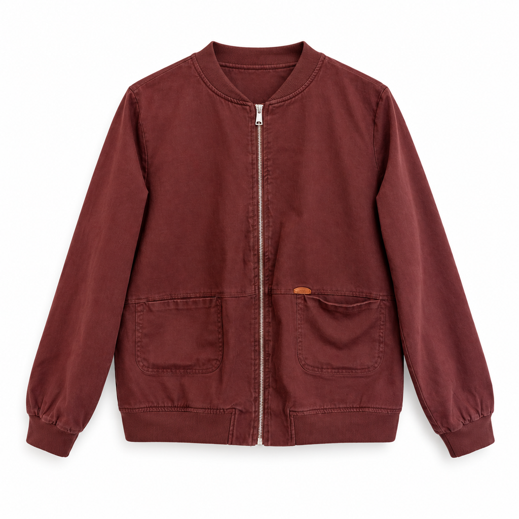 Washed Cotton Bomber