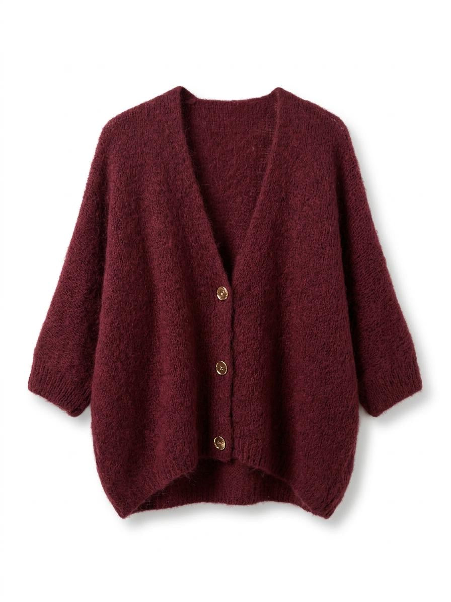Oversized Knit Cardigan