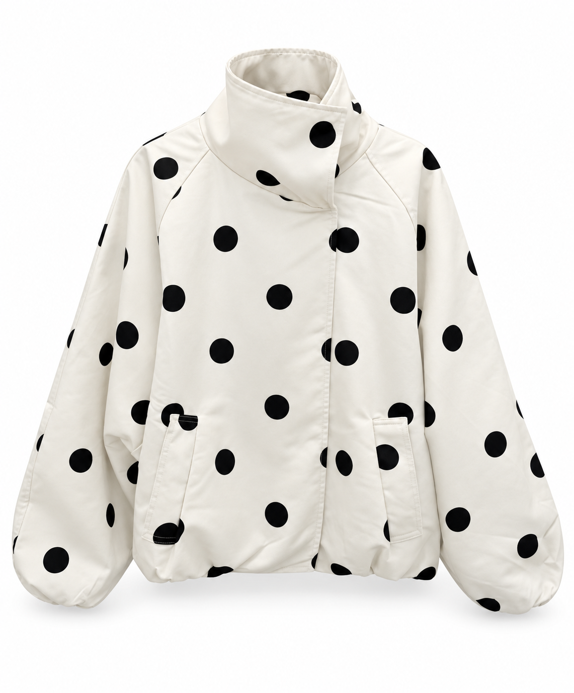 Retro Polka Dot Bomber