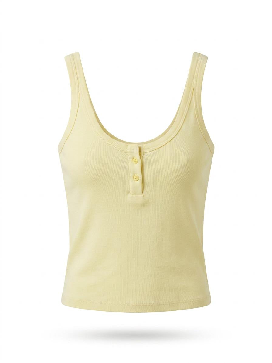 Henley Tank Top
