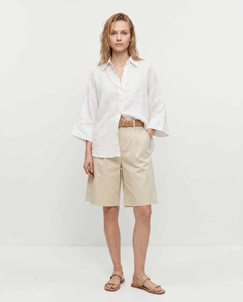 Minimal Tailored Shorts