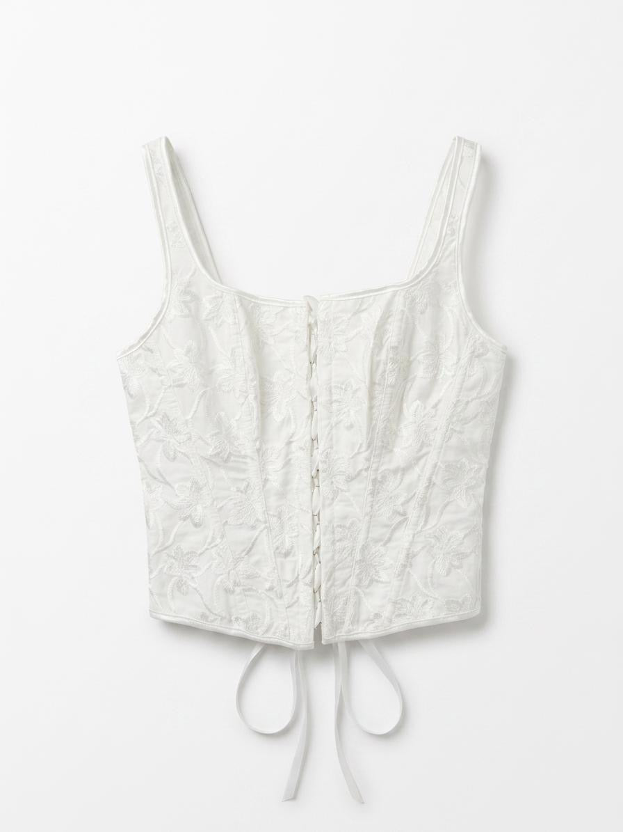 Ivory Blossom Corset