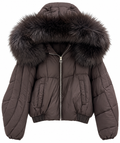 Fur Hooded Puffer Jacket