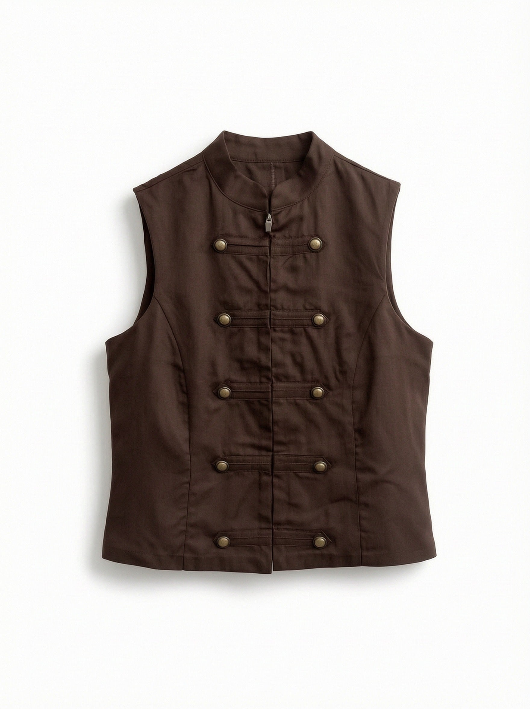 Espresso Military Vest