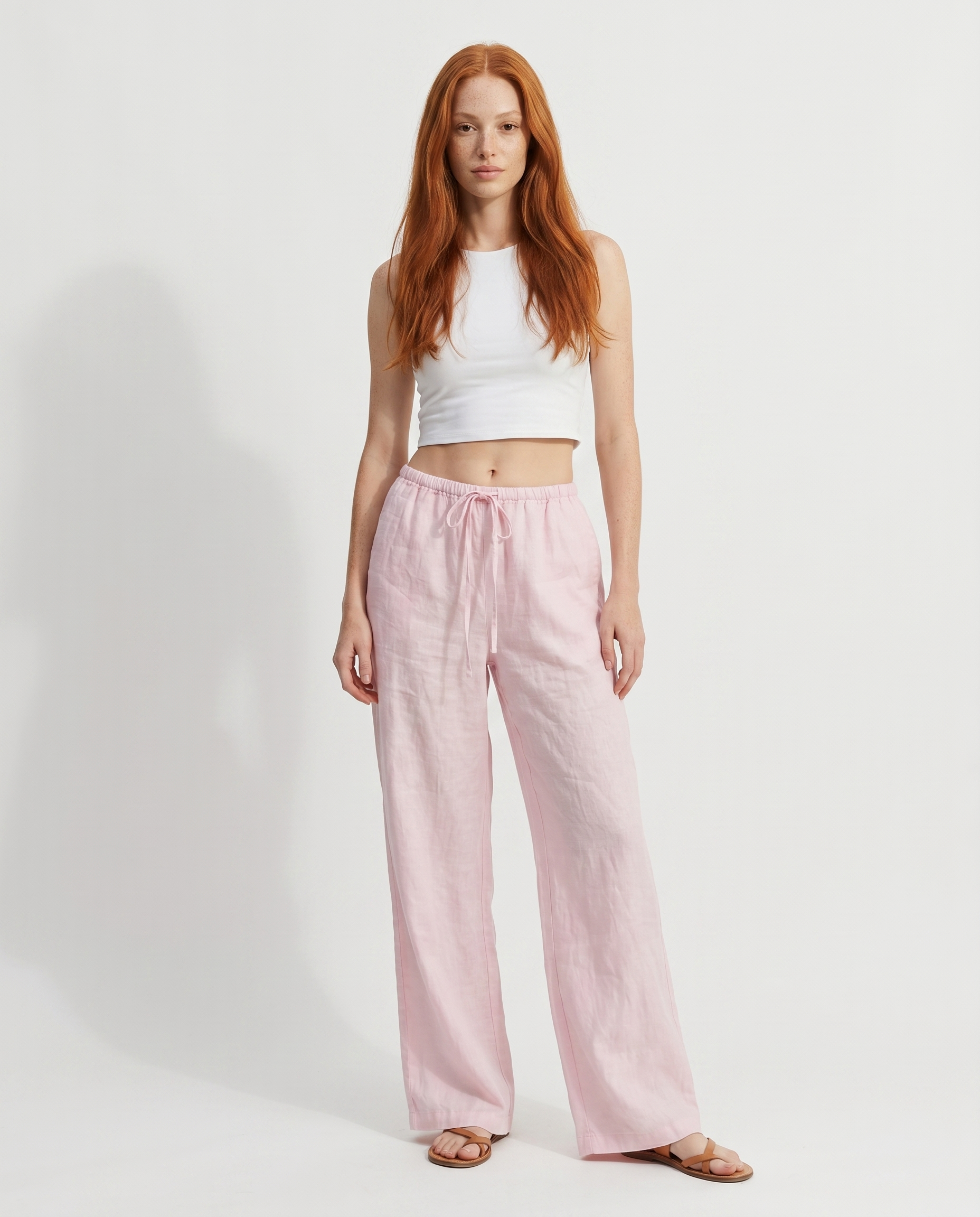 Relaxed Linen Pants