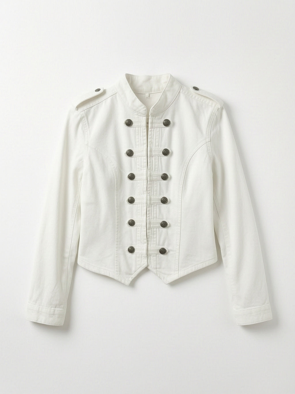 Ivory Military Jacket
