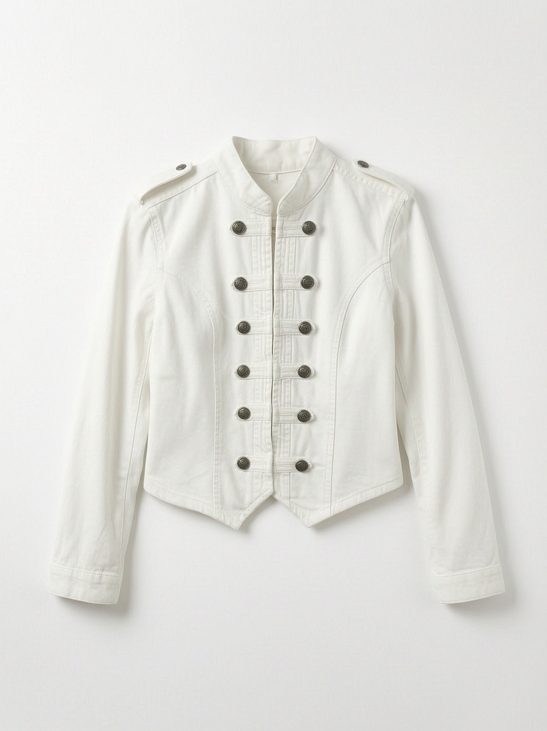 Ivory Military Jacket