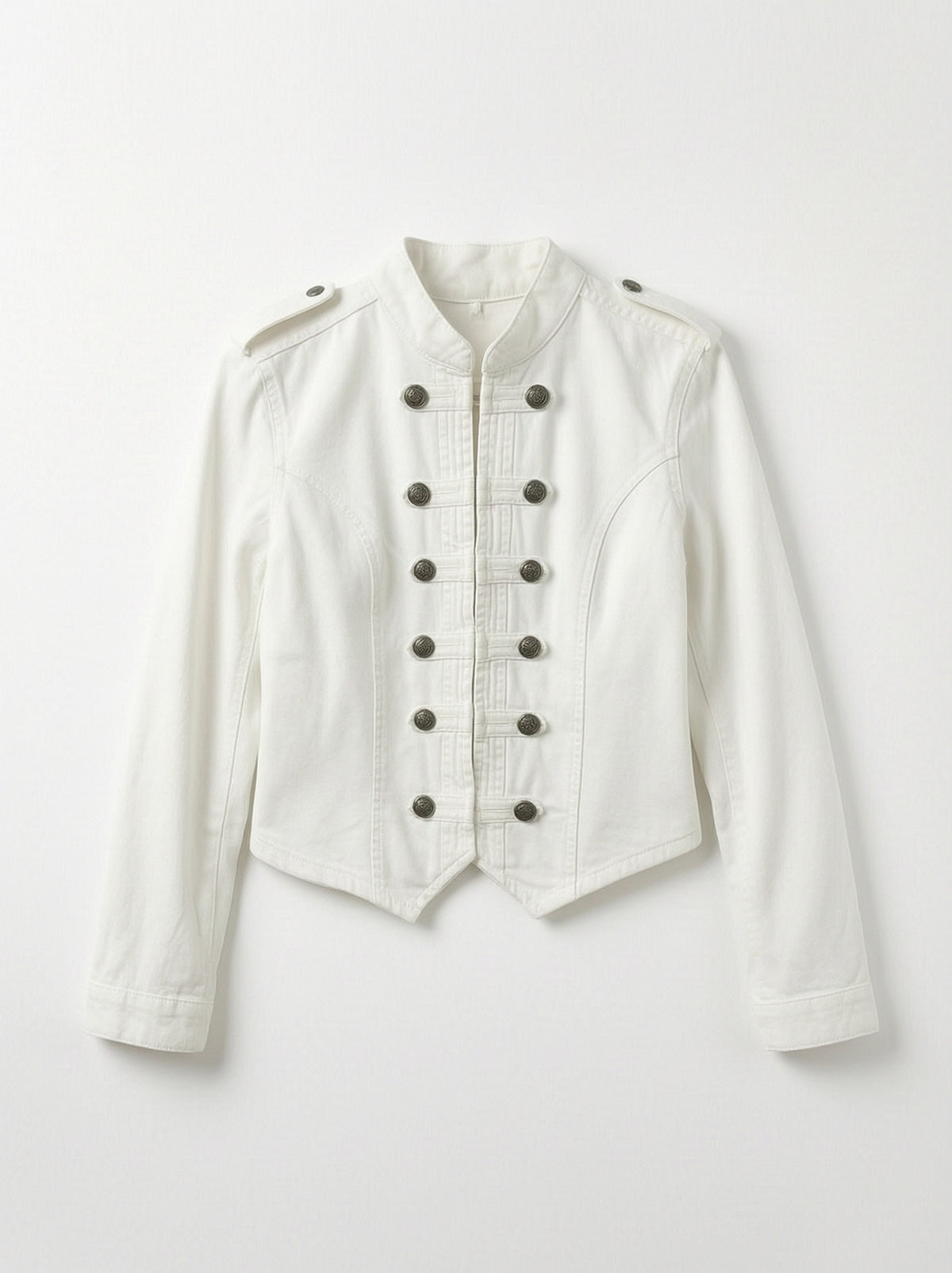 Ivory Military Jacket