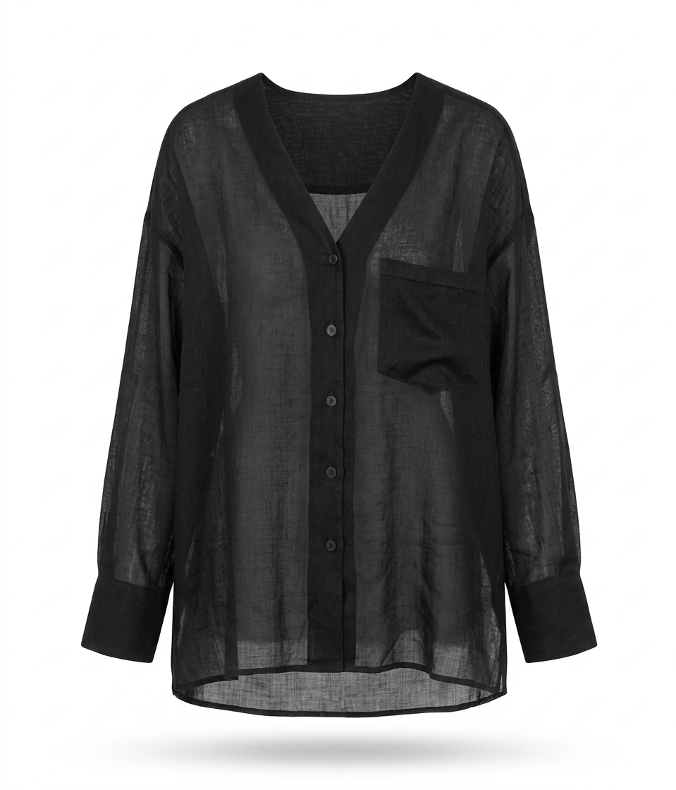 Pure Linen Blouse