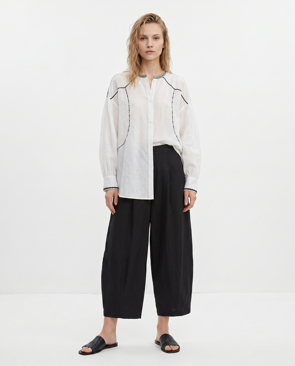 Classic Wide Leg Pants