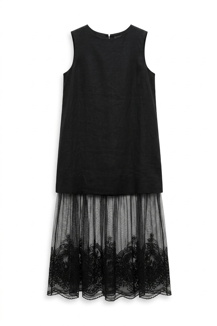Midnight Lace Dress