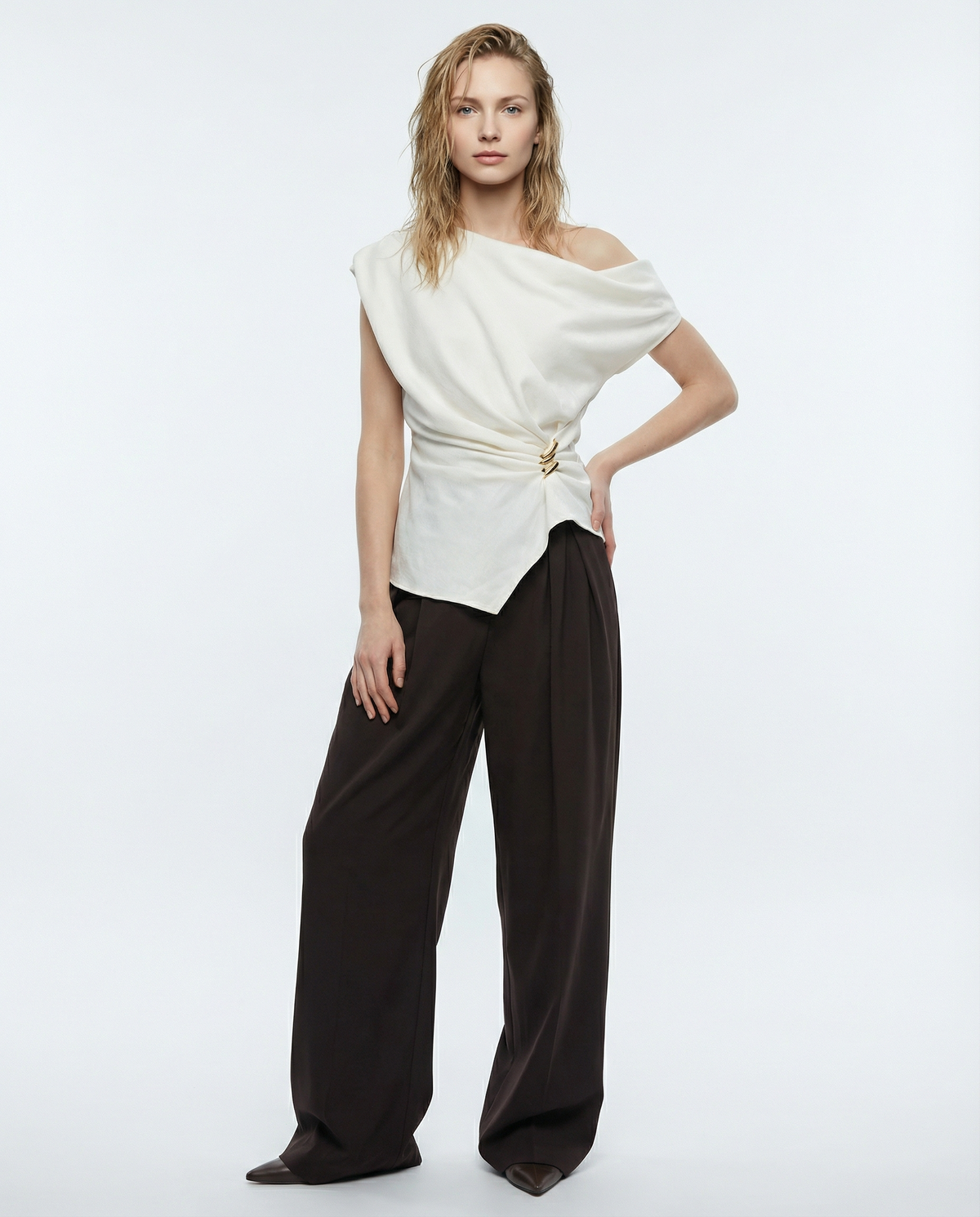 satin blouse