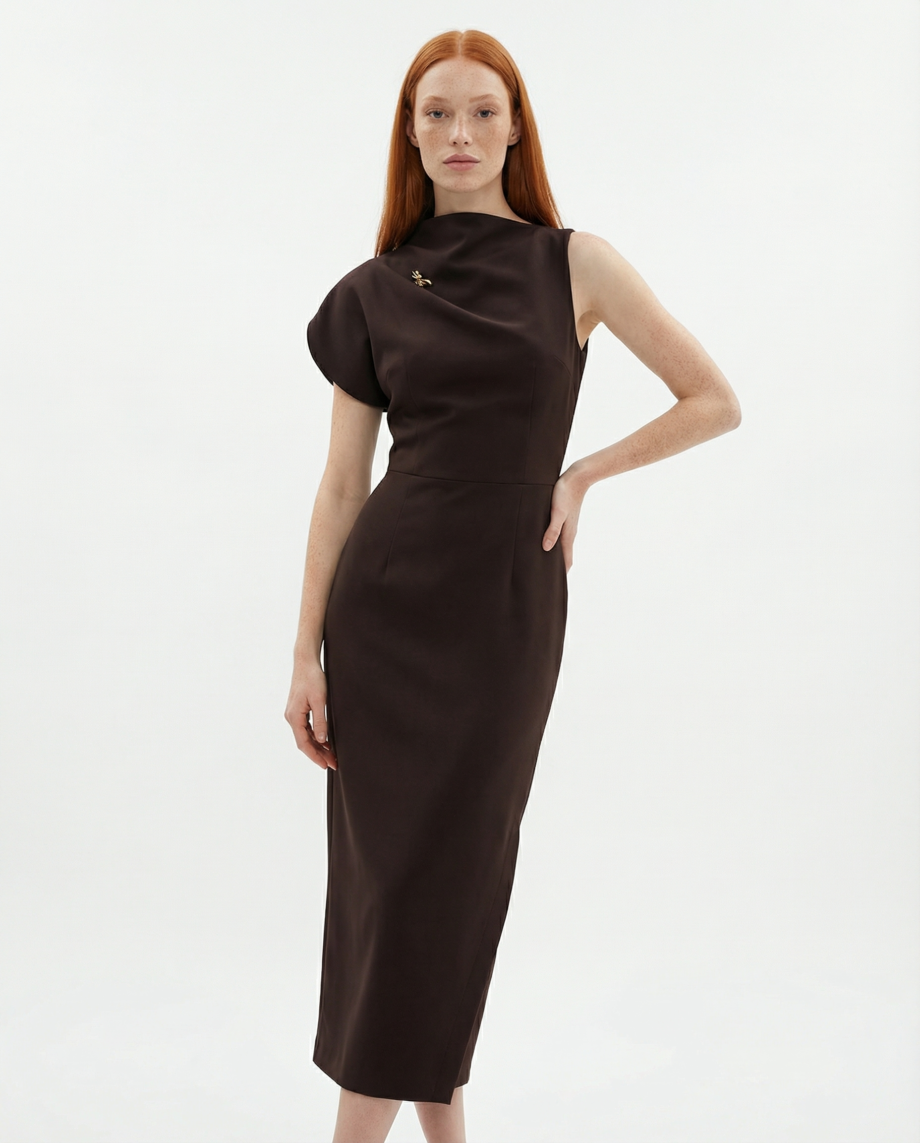 One-Shoulder Classic Dress