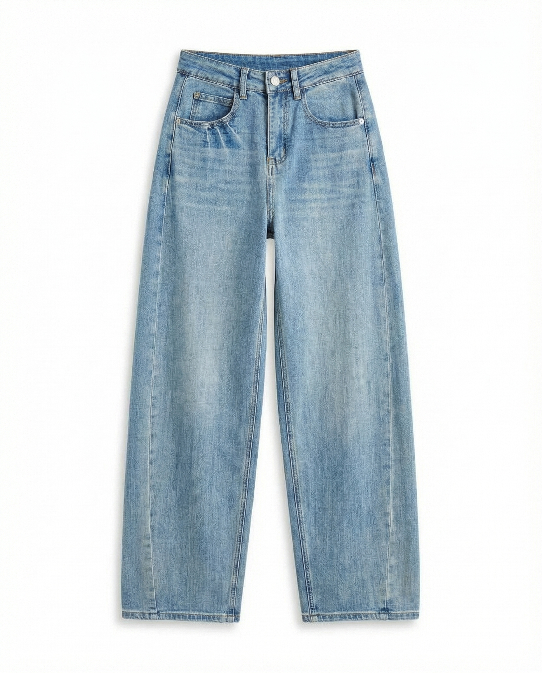 Straight Fit Light Blue Jeans