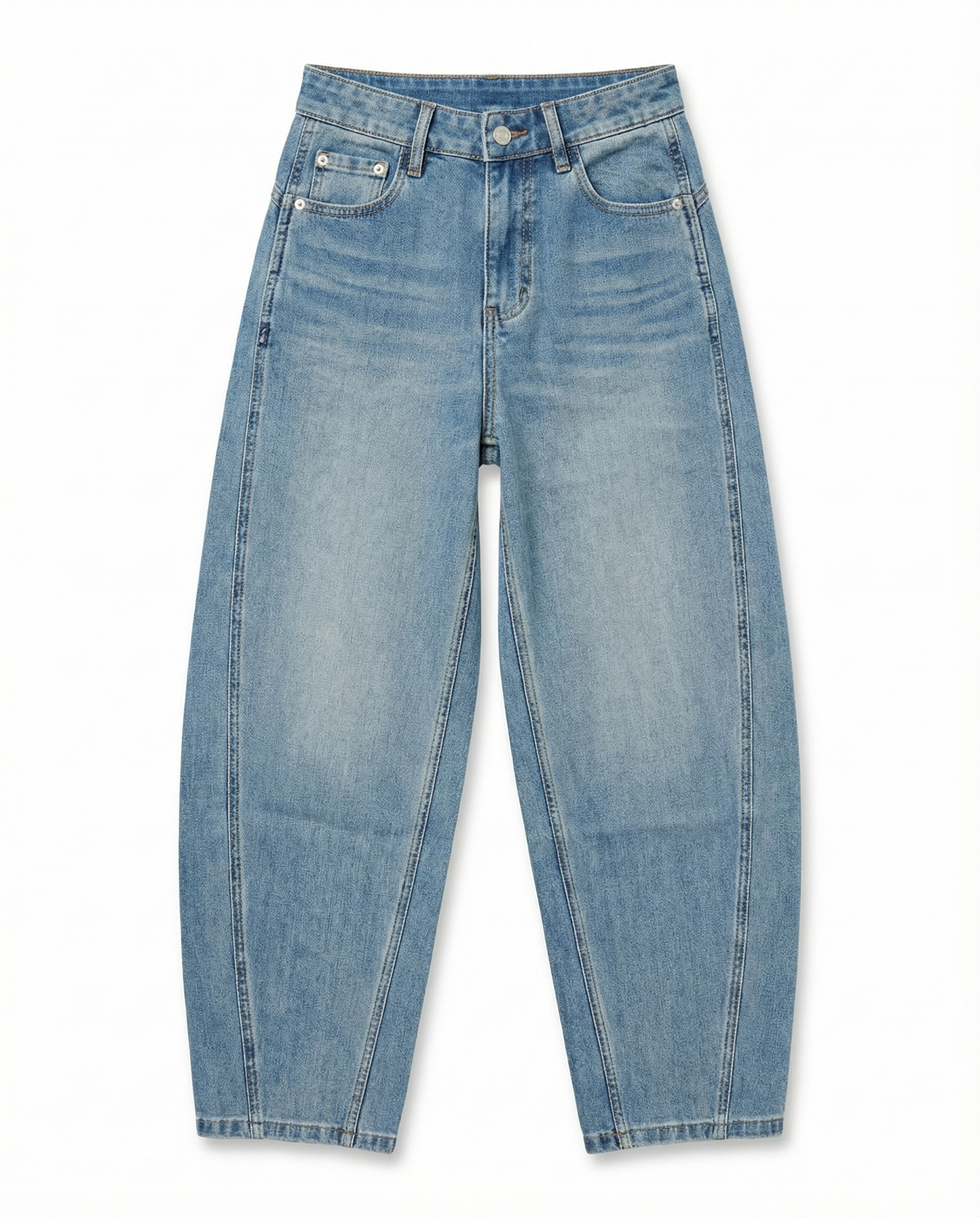 Tapered Light Blue Jeans