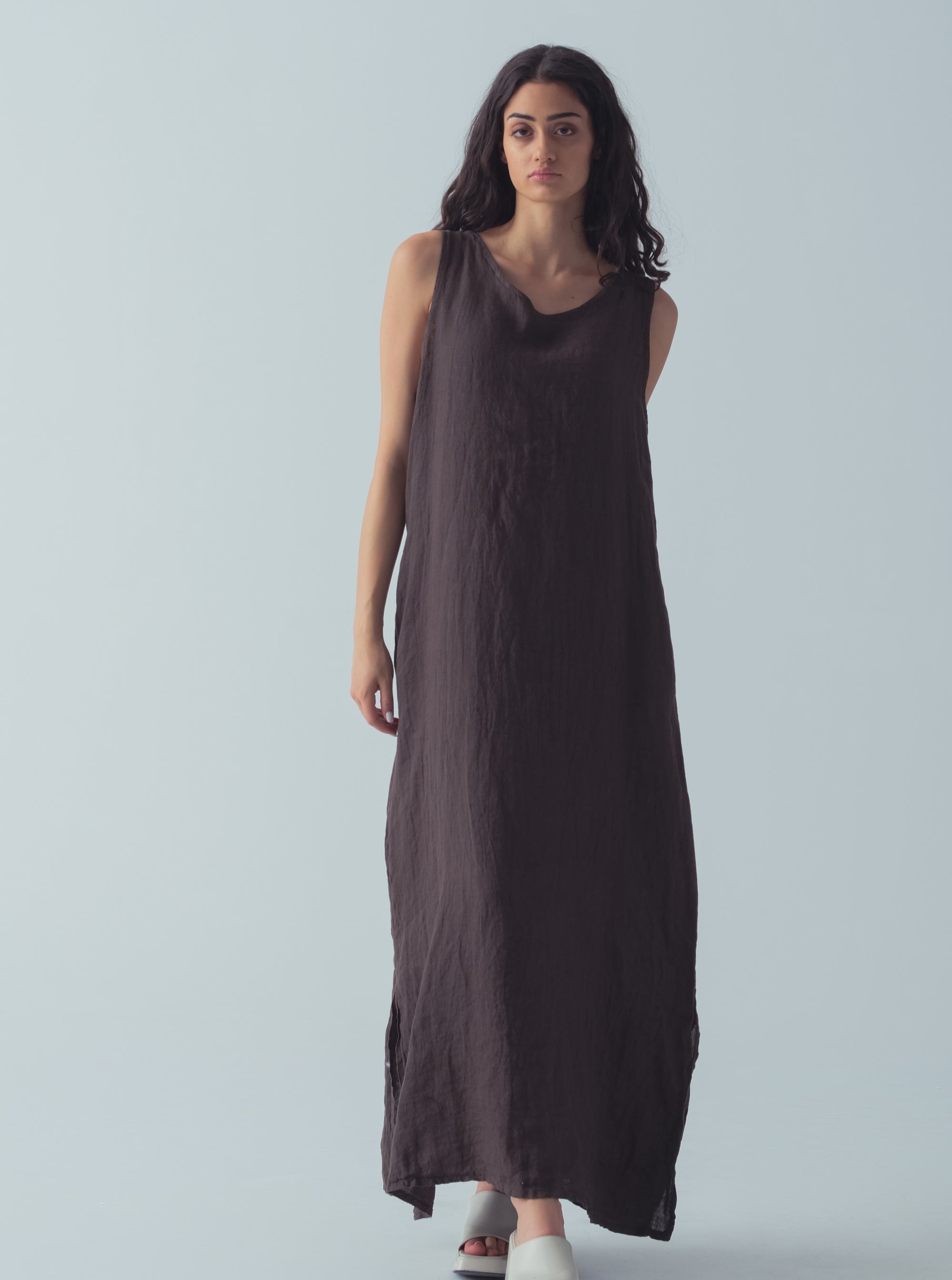 Linen Maxi Dress