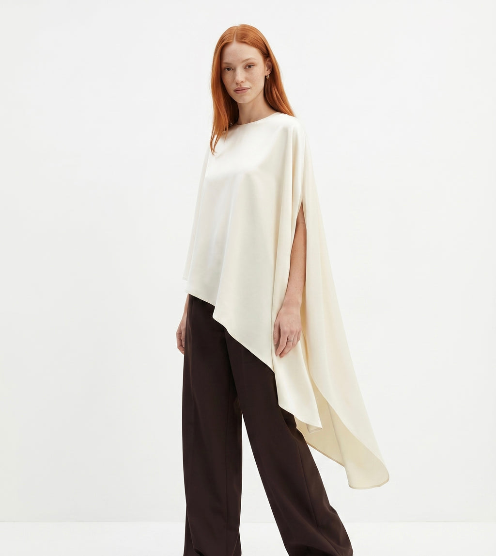 Flowy Asymmetric Blouse