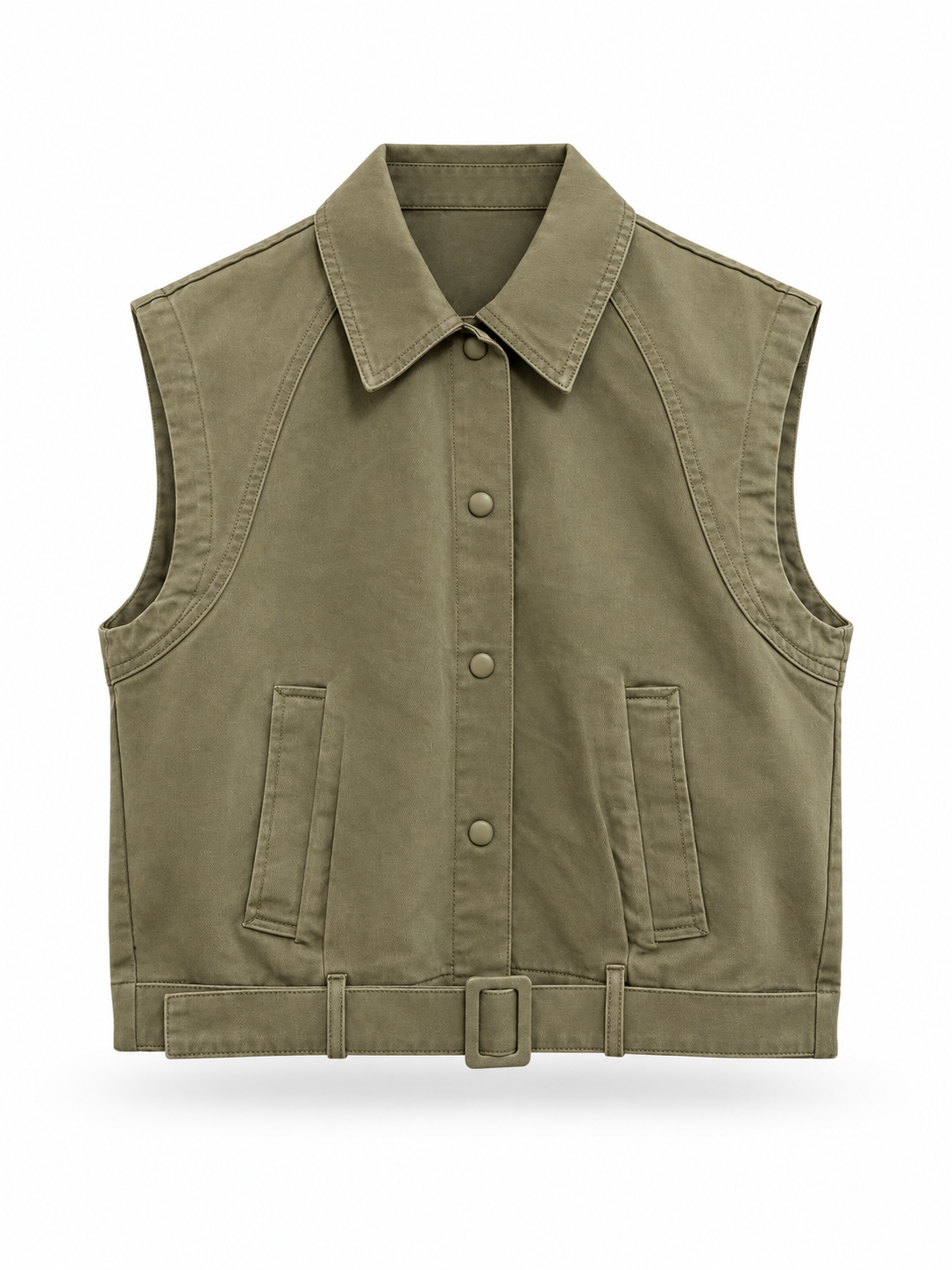 Belted Utility Vest