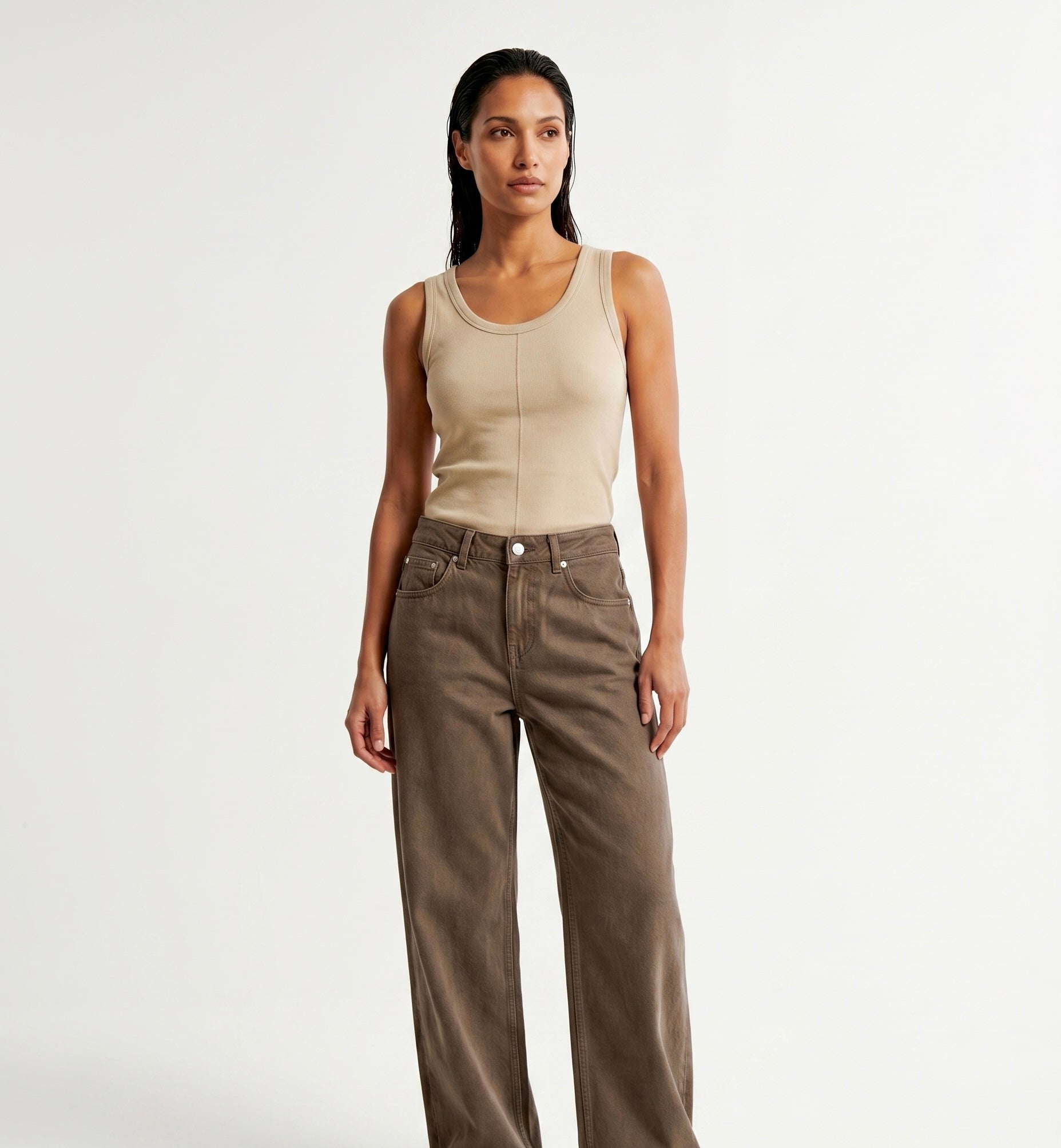 Essential Ribbed Tank
