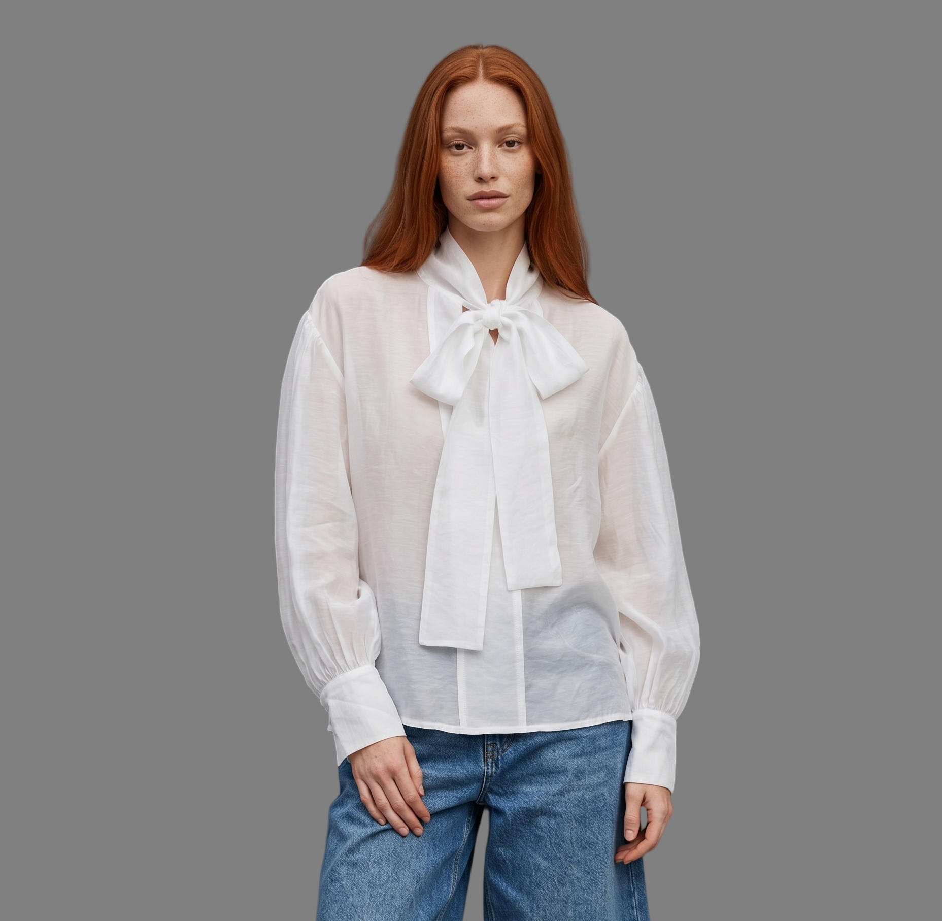 Elegance Tie Blouse
